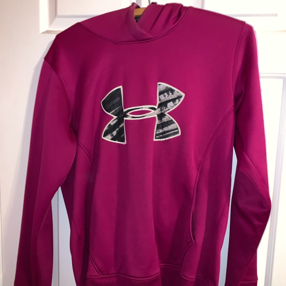 Purple under armour sweater